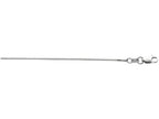 Finejewelers 925 Sterling Silver 16 Inch Rhodium Finish 0.9mm Bright Cut Box Chain Lobster Clasp
