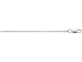 Finejewelers 925 Sterling Silver 16 Inch Rhodium Finish 1.2mm Octagonal Snake Chain Lobster Clasp