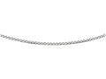 Finejewelers 925 Sterling Silver 18 Inch Rhodium Finish 3.10mm Round Wheat Men's Chain Pear Shape C
