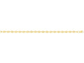 Finejewelers 14 Kt Yellow Gold 24 Inch 4.5mm Shiny Oval Anchor Chain With Lobster Clasp