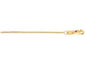 Finejewelers 14 Kt Yellow Gold 16 Inch 0.8mm Shiny Classic Box Chain With Lobster Clasp