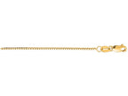 Finejewelers 14 Kt Yellow Gold 16 Inch 0.8mm Shiny Classic Box Chain With Lobster Clasp