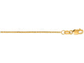 Finejewelers 14 Kt Yellow Gold 18 Inch 1.0mm Shiny Classic Box Chain With Lobster Clasp