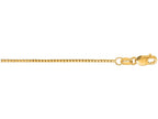 Finejewelers 14 Kt Yellow Gold 18 Inch 1.0mm Shiny Classic Box Chain With Lobster Clasp