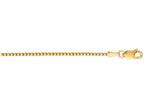 Finejewelers 14 Kt Yellow Gold 18 Inch 1.1mm Shiny Classic Box Chain With Lobster Clasp
