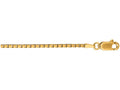 Finejewelers 14 Kt Yellow Gold 20 Inch 1.6mm Shiny Classic Box Chain With Lobster Clasp