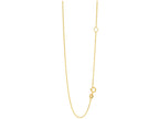 Finejewelers 14 Kt Yellow Gold 20 Inch 1.1mm Classic Cable Chain Spring Ring Clasp Extender At 18 I
