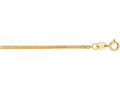 Finejewelers 14 Kt Yellow Gold 18 Inch 1.0mm Foxtail Chain With Lobster Clasp