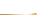 Finejewelers 14 Kt Yellow Gold 18 Inch 1.2mm Bright Cut Franco Chain With Lobster Clasp