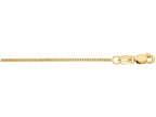 Finejewelers 14 Kt Yellow Gold 18 Inch 1.0mm Bright Cut Gourmette Chain With Lobster Clasp