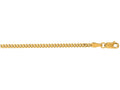 Finejewelers 14 Kt Yellow Gold 18 Inch 2.0mm Bright Cut Gourmette Chain With Lobster Clasp
