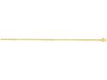 Finejewelers 14 Kt Yellow Gold 20 Inch 1.8mm Shiny Square Hollow Classic Box Chain With Lobster Clasp