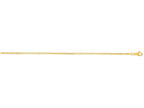 Finejewelers 14 Kt Yellow Gold 20 Inch 1.8mm Shiny Square Hollow Classic Box Chain With Lobster Clasp