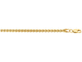 Finejewelers 14 Kt Yellow Gold 20 Inch 2.8mm Lite Weigth Wheat Chain With Lobster Clasp