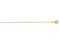 Finejewelers 18 Kt Yellow Gold 18 Inch Finish 1.1mm Shiny Round Cable Chain