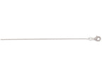 Finejewelers 18 Kt White Gold 18 Inch Finish Round Cable Chain