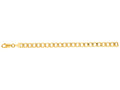 Finejewelers 14 Kt Yellow Gold 18 Inch 6.2mm Bright Cut Curb Lite Chain With Lobster Clasp