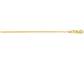 Finejewelers 14 Kt Yellow Gold 16 Inch 1.7mm Bright Cut Mariner Link Chain With Lobster Clasp