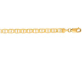 Finejewelers 14 Kt Yellow Gold 20 Inch 6.3mm Bright Cut Mariner Link Chain With Lobster Clasp