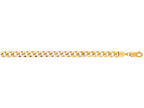 Finejewelers 14 Kt Yellow Gold 20 Inch 4.4mm Bright Cut Miami Cuban Link Chain With Lobster Clasp
