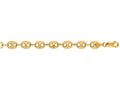 Finejewelers 14 Kt Yellow Gold 20 Inch 11mm Shiny Puff  Mariner Link Necklace With Lobster Clasp