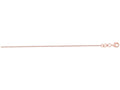 Finejewelers 14 Kt Rose Gold 14k 18 Inch 1.1mm Classic Cable Chain With L Obster Clasp
