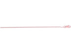 Finejewelers 14 Kt Rose Gold 14k 18 Inch 1.0mm Bright Cut Wheat Chain With Lobster Clasp