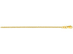 Finejewelers 14 Kt Yellow Gold 18 Inch 1.9mm Bright Cut Forsantina Chain With Lobster Clasp