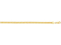 Finejewelers 14 Kt Yellow Gold 24 Inch 5mm Shiny Round Franco Chain With Lobster Clasp