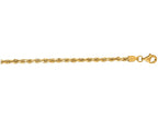 Finejewelers 14 Kt Yellow Gold 20 Inch 2.75mm Shiny Solid Bright Cut Royal Rope Chain With Lobste R Clasp
