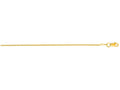 Finejewelers 14 Kt Yellow Gold 18 Inch 1.0mm Shiny Round Wheat Chain With Lobster Clasp