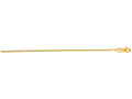 Finejewelers 14 Kt Yellow Gold 18 Inch 1.2mm Shiny Round Wheat Chain With Lobster Clasp