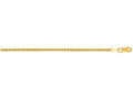 Finejewelers 14 Kt Yellow Gold 16 Inch 2.1mm Shiny Round Wheat Chain With Lobster Clasp