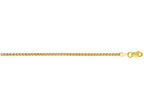 Finejewelers 14 Kt Yellow Gold 16 Inch 2.1mm Shiny Round Wheat Chain With Lobster Clasp