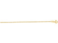 Finejewelers 14 Kt Yellow Gold 16 Inch 1.0mm Bright Cut Singapore Chain With Spring Ring Clasp