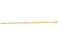 Finejewelers 14 Kt Yellow Gold 16 Inch 1.7mm Bright Cut Singapore Chain With Spring Ring Clasp