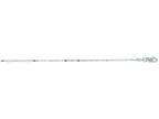 Finejewelers 14 Kt White Gold 18 Inch 1.2mm Alternate Round+ Long Rectangular Shaped Bead Chain Lobster