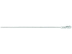 Finejewelers 14 Kt White Gold 18 Inch 1.0mm Shiny Classic Box Chain With Lobster Clasp