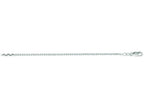 Finejewelers 14 Kt White Gold 18 Inch 1.8mm Bright Cut Cable Link Chain With Lobster Clasp