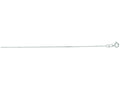 Finejewelers 14 Kt White Gold 18 Inch 0.5mm Bright Cut Cable Link Chain With Spring Ring Clasp