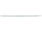 Finejewelers 14 Kt White Gold 22 Inch 5.5mm Hollow Semi-solid Miami Cuban Link Necklace Lobster Clasp