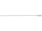Finejewelers 14 Kt White Gold 17 Inch 1.5mm Round Cable Link Chain