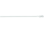 Finejewelers 14 Kt White Gold 18 Inch 1.0mm Round Wheat Chain With Lobster Clasp