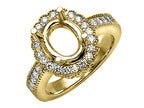 Finejewelers Round Diamonds Engagement Ring