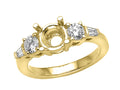 Finejewelers Round Diamonds Engagement Ring