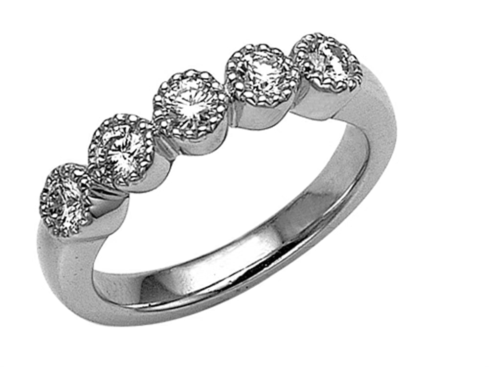 Finejewelers Round Diamonds Band