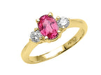 Finejewelers Genuine Pink Sapphire Ring
