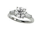 Finejewelers Diamond Baguette Ring (Center Not Included)