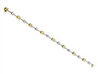 Finejewelers Fancy Yellow Diamonds Radiant and Round Diamond Bracelet