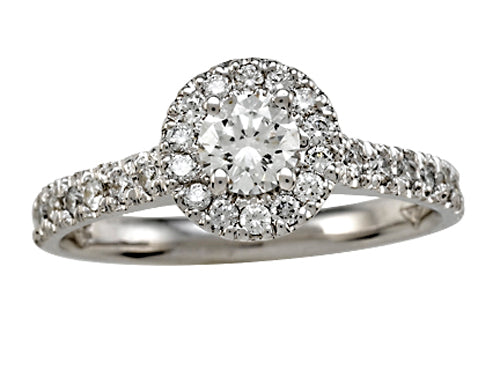 Finejewelers Diamond Round Engagement Ring